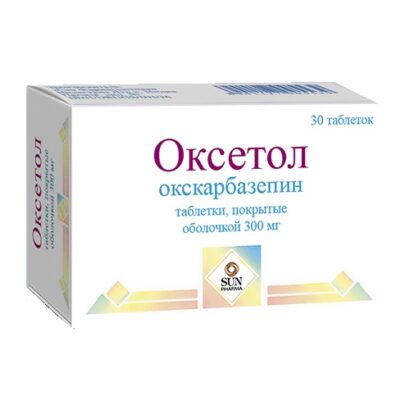 Оксетол таблетки покрытые оболочкой 300мг N30