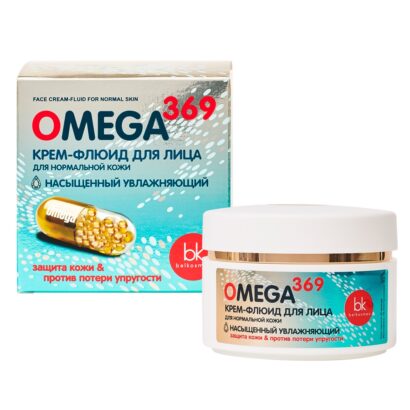 Крем-флюид для лица для нормальной кожи Belkosmex Omega 369 48  г