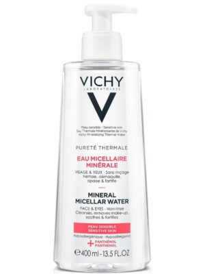 Мицеллярная вода с минералами для чувствительной кожи Vichy Purete Thermale 400  мл