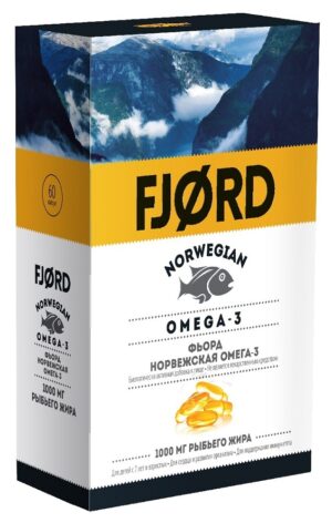 Фьорд Омега-3 норвежская капсулы N30 Fjord