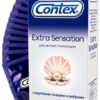 Презервативы с крупными точками и ребрами Contex Extra Sensation 12  шт