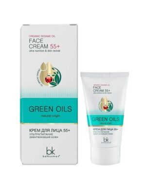 БК Green Oils Крем д/лица  55+ 40г Belkosmex