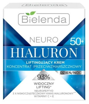 Подтягивающий крем 50+ дневной/ночной Hialuron Bielenda Neuro 50  мл