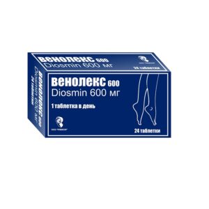 Венолекс 600 таблетки 600мг N24