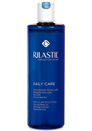 Мицелярная вода для снятия макияжа с лица и глаз успокаивающая для чувствительной и склонной к аллергии кожи Rilastil Daily Care 250  мл