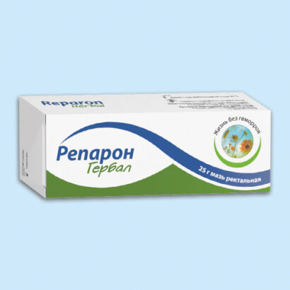 Репарон Гербал мазь ректальная 25г с пластмассовым апплик.