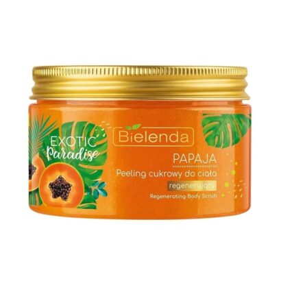 Скраб сахарный для тела Папайя Bielenda Exotic Paradise 350  г