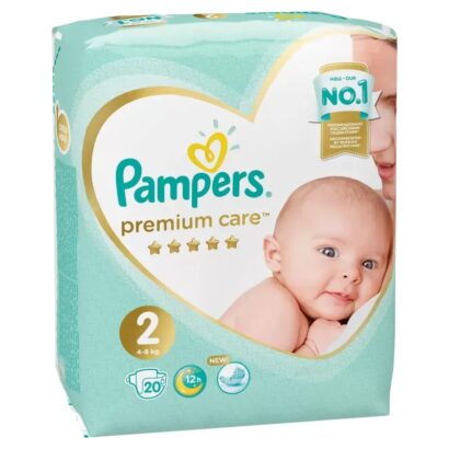 Подгузники детские 4-8 кг №20 Pampers Premium Care Mini 20  шт