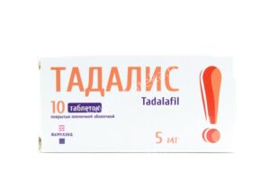 Тадалис таблетки 5мг N10*1