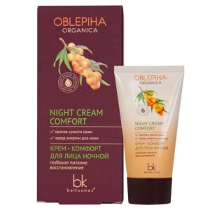 Крем комфорт для лица ночной Belkosmex Oblepiha Organica 50  г