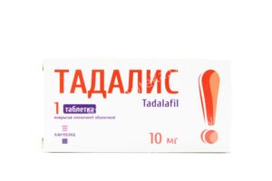 Тадалис таблетки 10мг N1*1