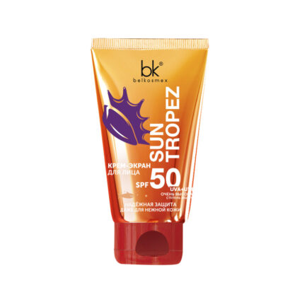 Крем-экран для лица SPF 50 Belkosmex Sun Tropez 50  г