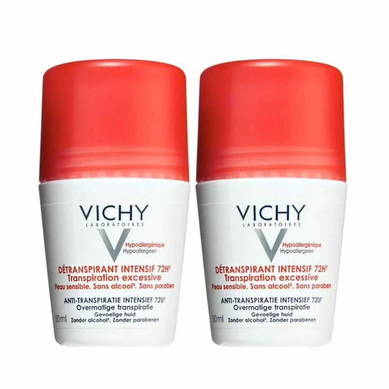 Дезодорант Анти-стресс защита 72ч (дуопак) Vichy Deodorant 2x50 мл