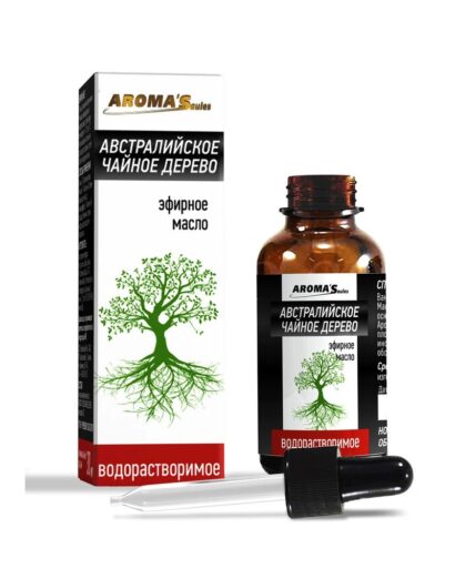 Эфирное масло водорастворимое "Австралийское чайное дерево" AROMA'Saules 30  мл