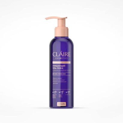 Гель-пенка очищающий Claire Cosmetics Collagen Active Pro 195  мл