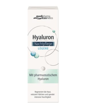Крем для лица ночной легкий Medipharma cosmetics Hyaluron 50  мл