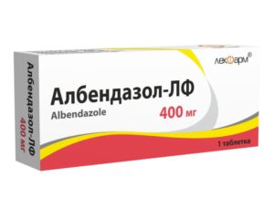 Албендазол-ЛФ таблетки 400мг N1
