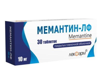 Мемантин-ЛФ таблетки 10мг N30