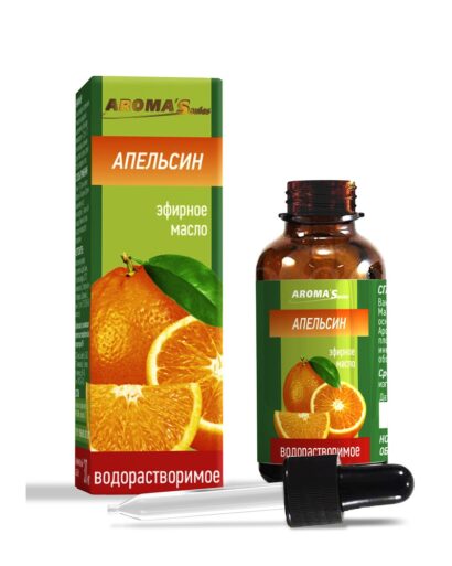 Масло эфирное водорастворимое Апельсин AROMA'Saules 30  мл