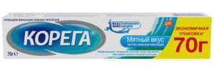 Крем для фиксации зубных протезов Corega ExtraStrong Mint 70  г