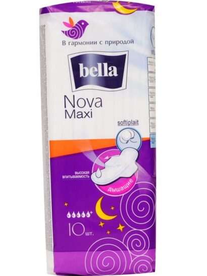 Прокладки Nova Maxi Softiplait Bella 10  шт