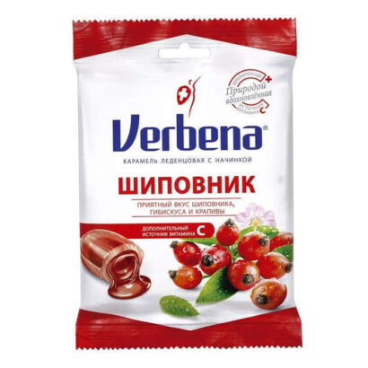 Verbena Шиповник Карамель леденцовая с начинкой 60г Verbena