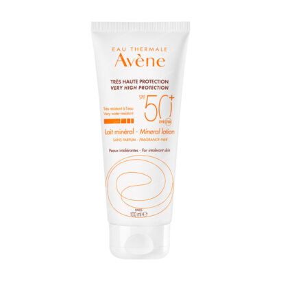 Молочко солнцезащитное минеральное SPF50+ Avene Sun 100  мл