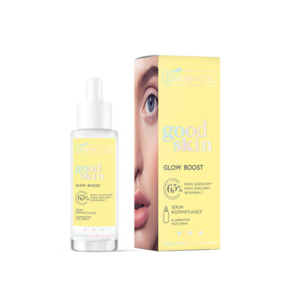 Сыворотка с гликолевой кислотой витамином С и феруловой кислотой Bielenda Good Skin 30  г