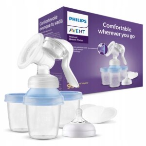 Молокоотсос Natural Motion ручной с контейнерами для хранения грудного молока Philips Avent 1  шт