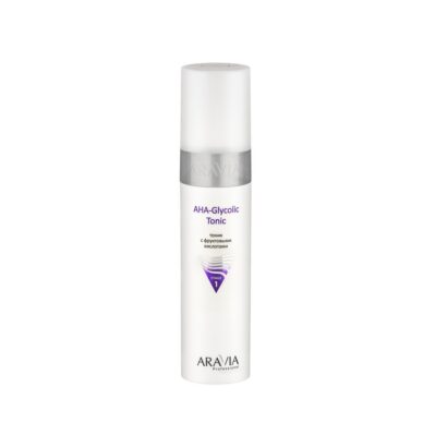 Тоник с фруктовыми кислотами AHA Aravia AHA-Glycolic 250  мл