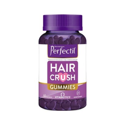 Перфектил Hair Crush Поврежденные волосы мультивитамин пастилки 2700мг N60