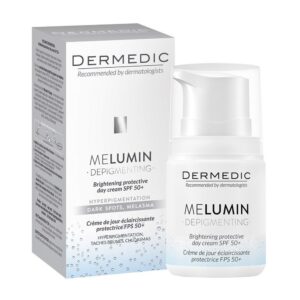Дневной защитный осветляющий крем SPF50+ Dermedic Melumin 50  мл