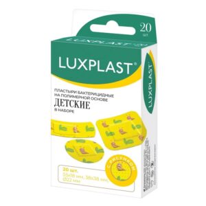 Пластырь Luxplast детский на полимерной основе Luxplast 20