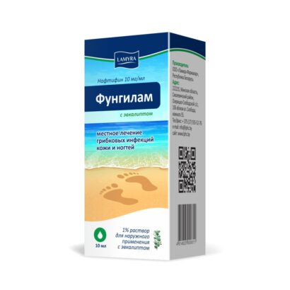 Фунгилам с эвкалиптом раствор для наружного применения 10мг/мл во фл.20мл в уп.N1