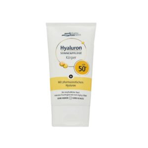 Крем солнцезащитный для тела SPF50 Medipharma cosmetics Hyaluron 150  мл