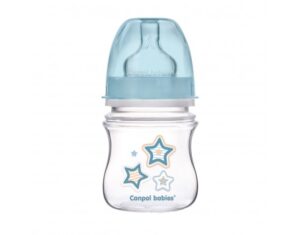 Бутылочка для кормления антиколиковая blu Canpol babies 120  мл