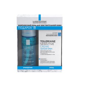 Набор (Крем увлажняющий для чувствительной кожи Toleriane  40 мл + Пенка мицеллярная очищающая Physiologique  50 мл) La Roche-Posay Toleriane