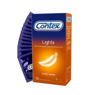 Презервативы особо тонкие Contex Lights 12  шт