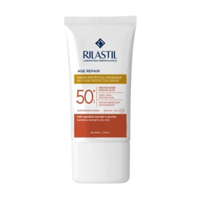 Крем солнцезащитный против морщин SPF50+ Age Repair Rilastil Sun System 40  мл