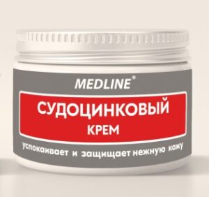 Судоцинковый крем детский Medline 140  г