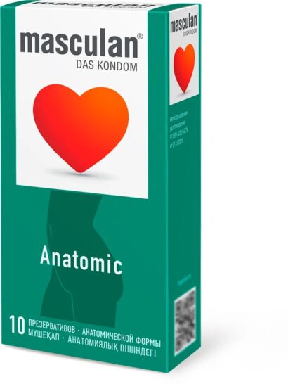 Презервативы анатомической формы Masculan Anatomic 10  шт