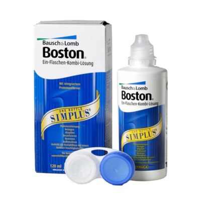 Раствор для линз с контейнером для линз Bausch & Lomb Boston Simplus 120  мл