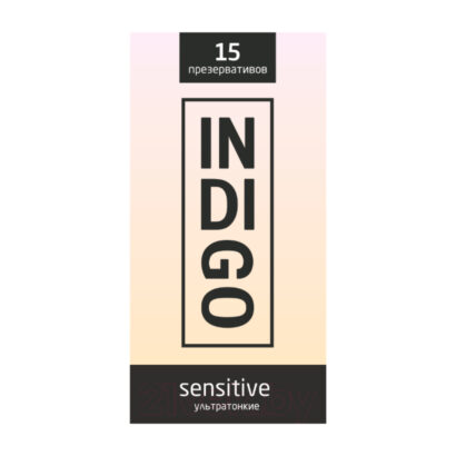 Презервативы ультратонкие Indigo Sensitive 15  шт