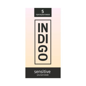 Презервативы ультратонкие Indigo Sensitive 5  шт