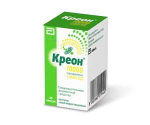 Креон капсулы 10000Ед 150мг N50