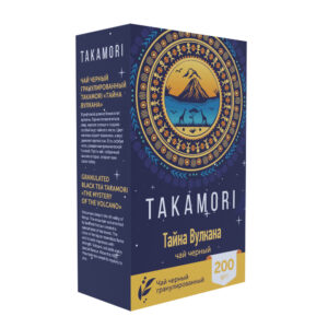 Чай чёрный гранулированный Takamori Тайна вулкана 200  г