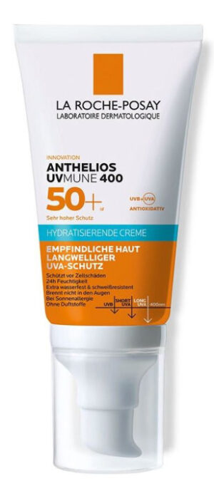 Крем для лицаувлажняющий солнцезащитный Uvmune 400 SPF50+ La Roche-Posay Anthelios 50  мл