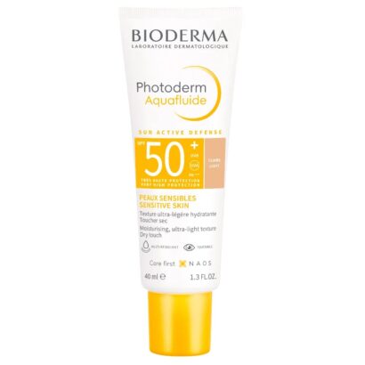 Флюид солнцезащитный тон Light SPF50+ Bioderma Photoderm 40  мл