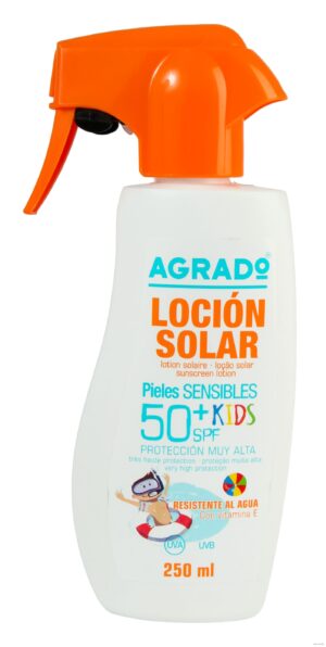 Лосьон детский солнцезащитный SPF50+ Agrado 250  мл