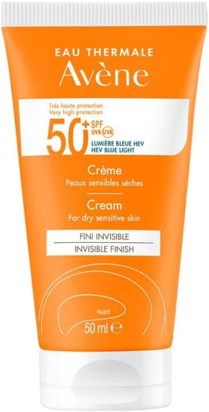 Крем солнцезащитный SPF50+ Avene Eau Thermale 50  мл